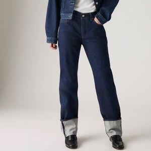 Levi's Women's Dark Blue Straight Jeans
